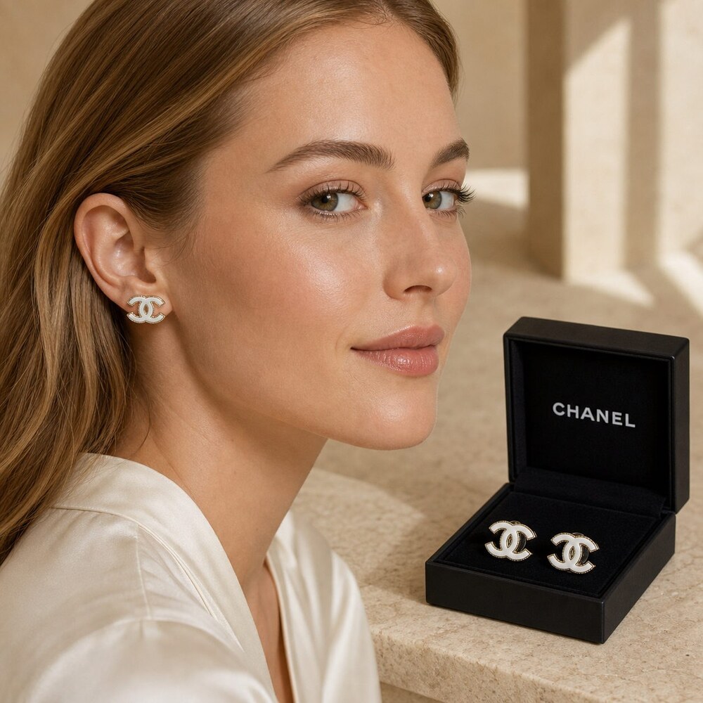 CHANEL Classic Parisian Earrings Style 37 | New with Box - Picture 9 of 9